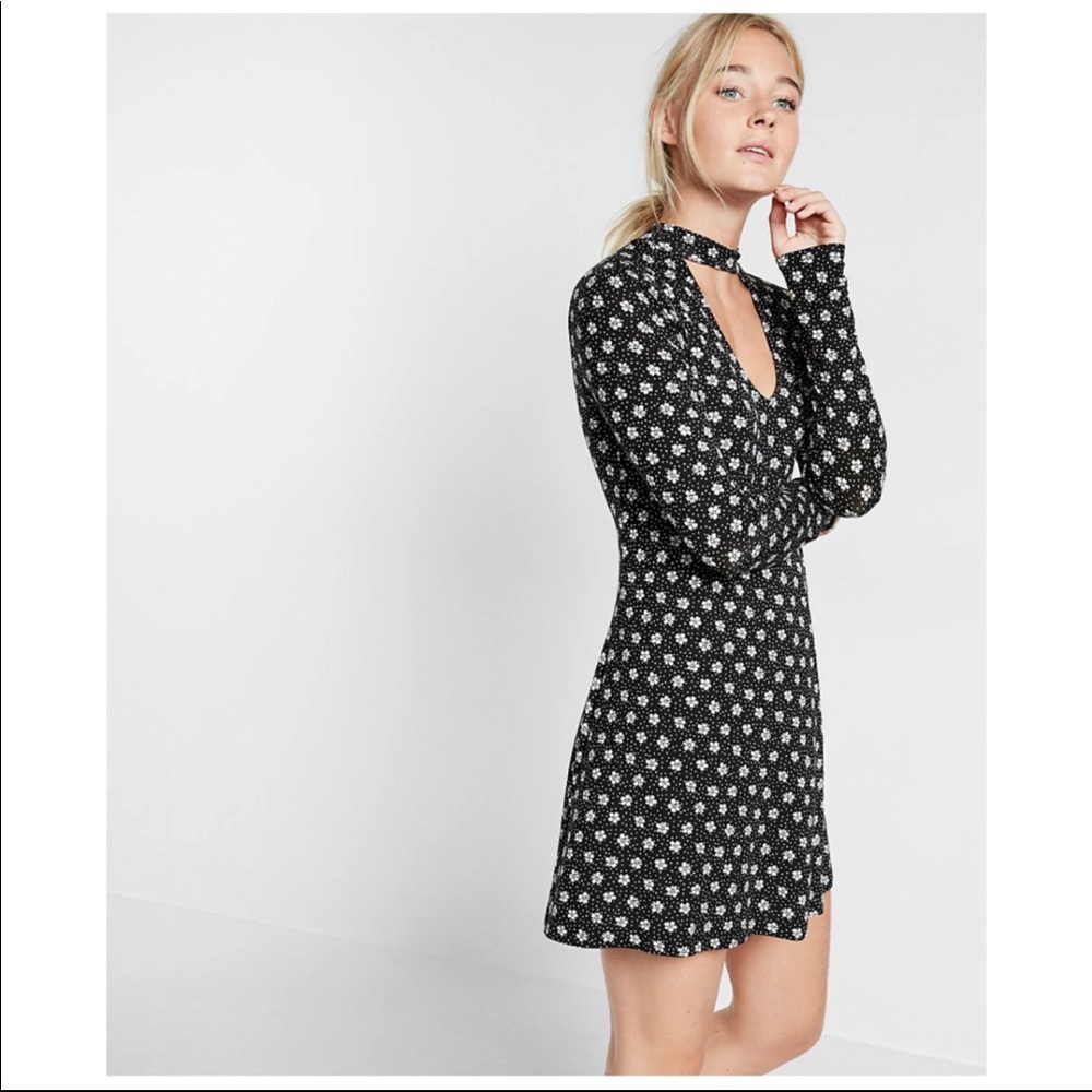 🔥 EXPRESS CHOKER DRESS 🍳💣🖤💛